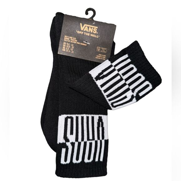 VANS NWT MEN’S SOCKS Hard to Find Item CREW SOCKS - Picture 2 of 3